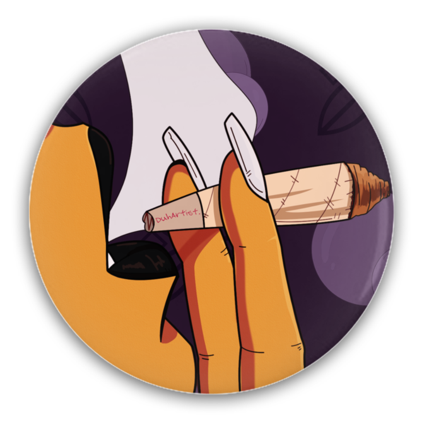 duhartist-smoke-4ours-button-pin-bella-gunn