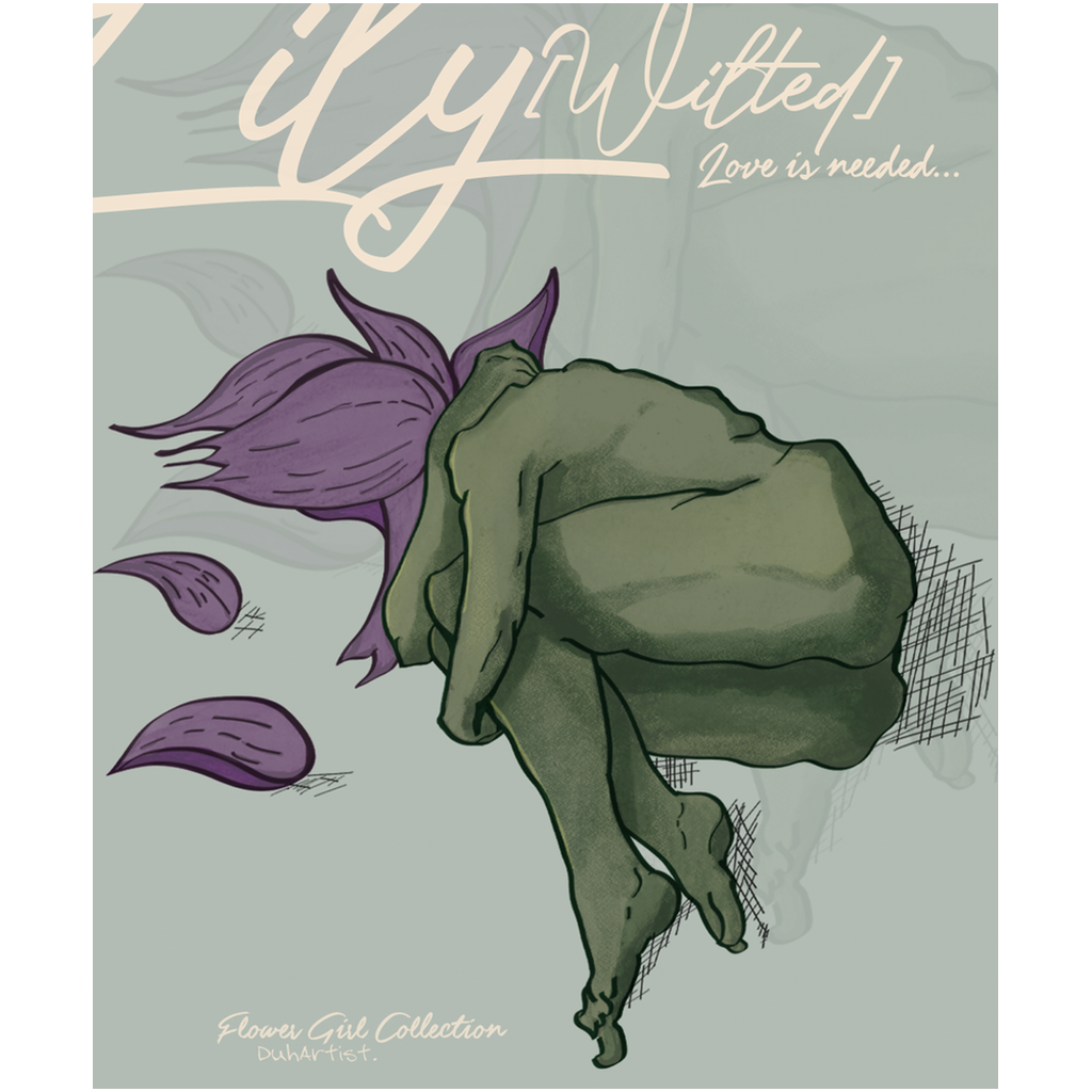 Flower Girl ‘Wilted’ Fine Art Print