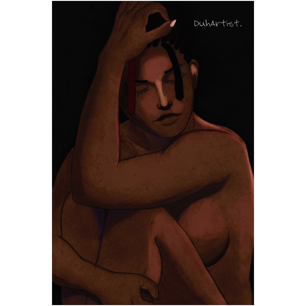 ‘Silence’ DuhArtist Pin-Up