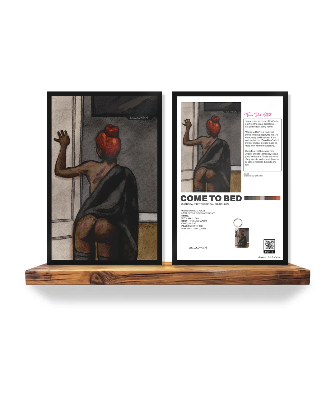 DuhArtist “Come To Bed” Print