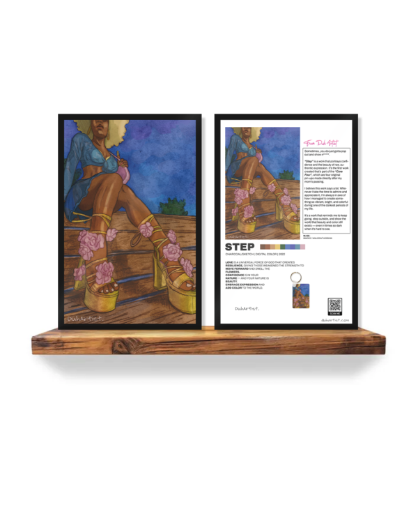 duhartist-step-framed-print-thumbnail