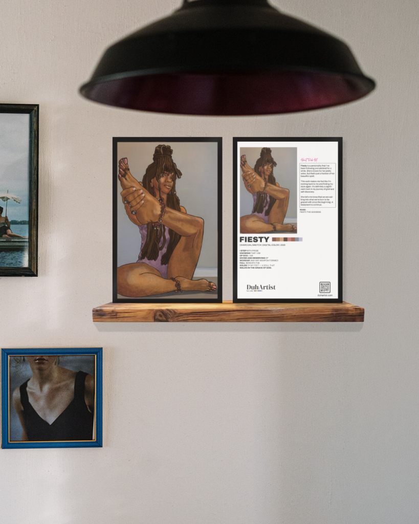 DuhArtist "Fiesty" Pin-up Print