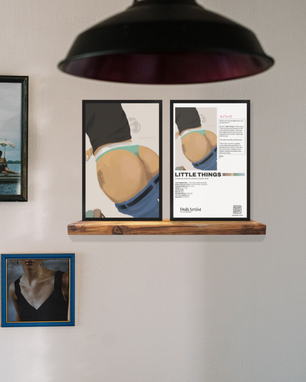 DuhArtist "Little Things" Pin-up Print - Image 3