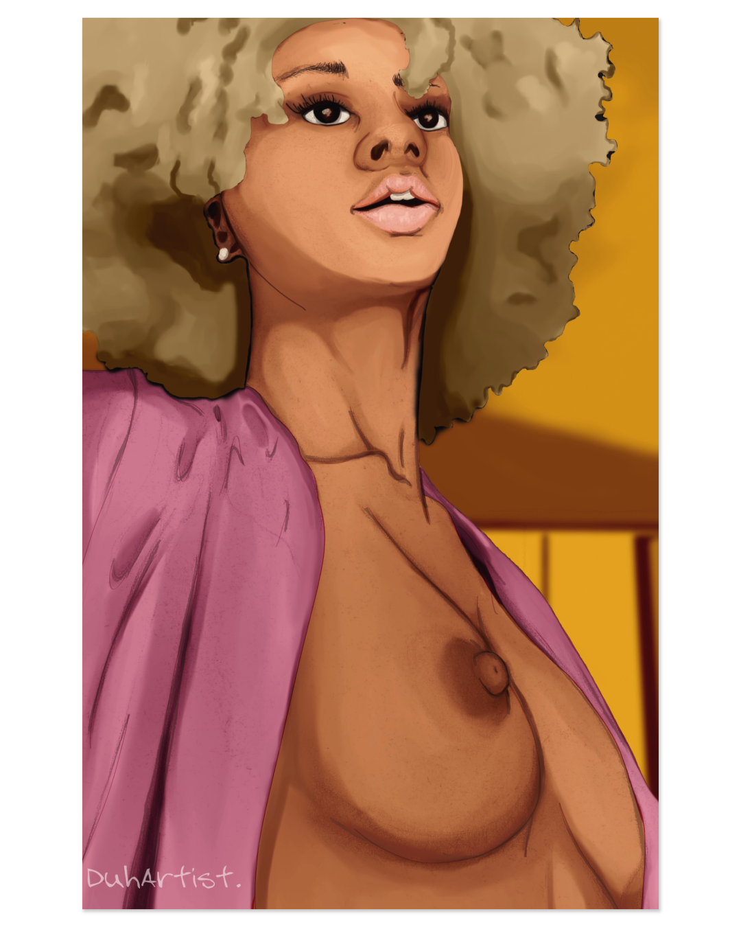 DuhArtist “Morning Dew” Pin-up Print